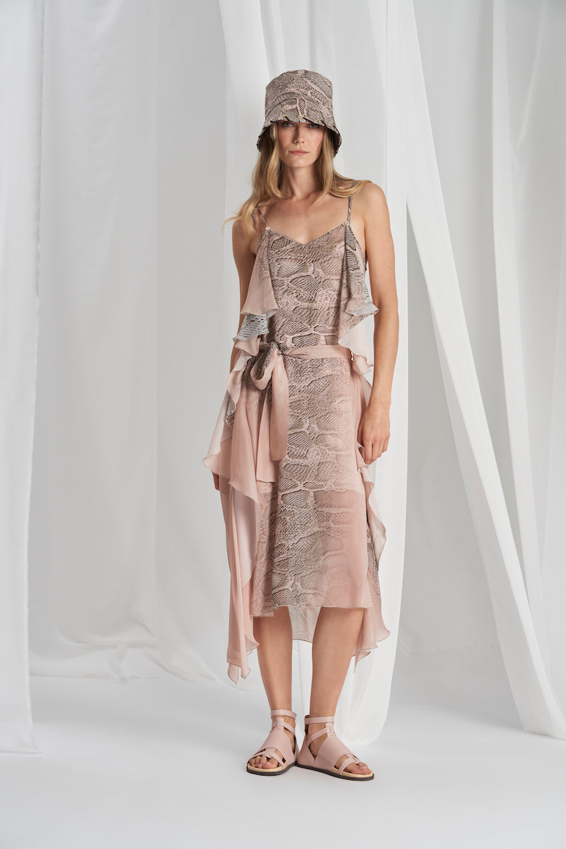 Robe en soie Tricot Chic