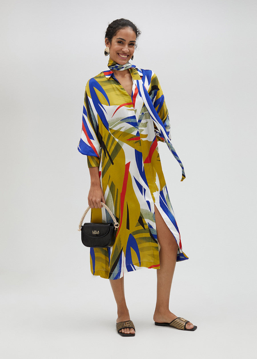 Robe imprimé tropical Lola Casademunt