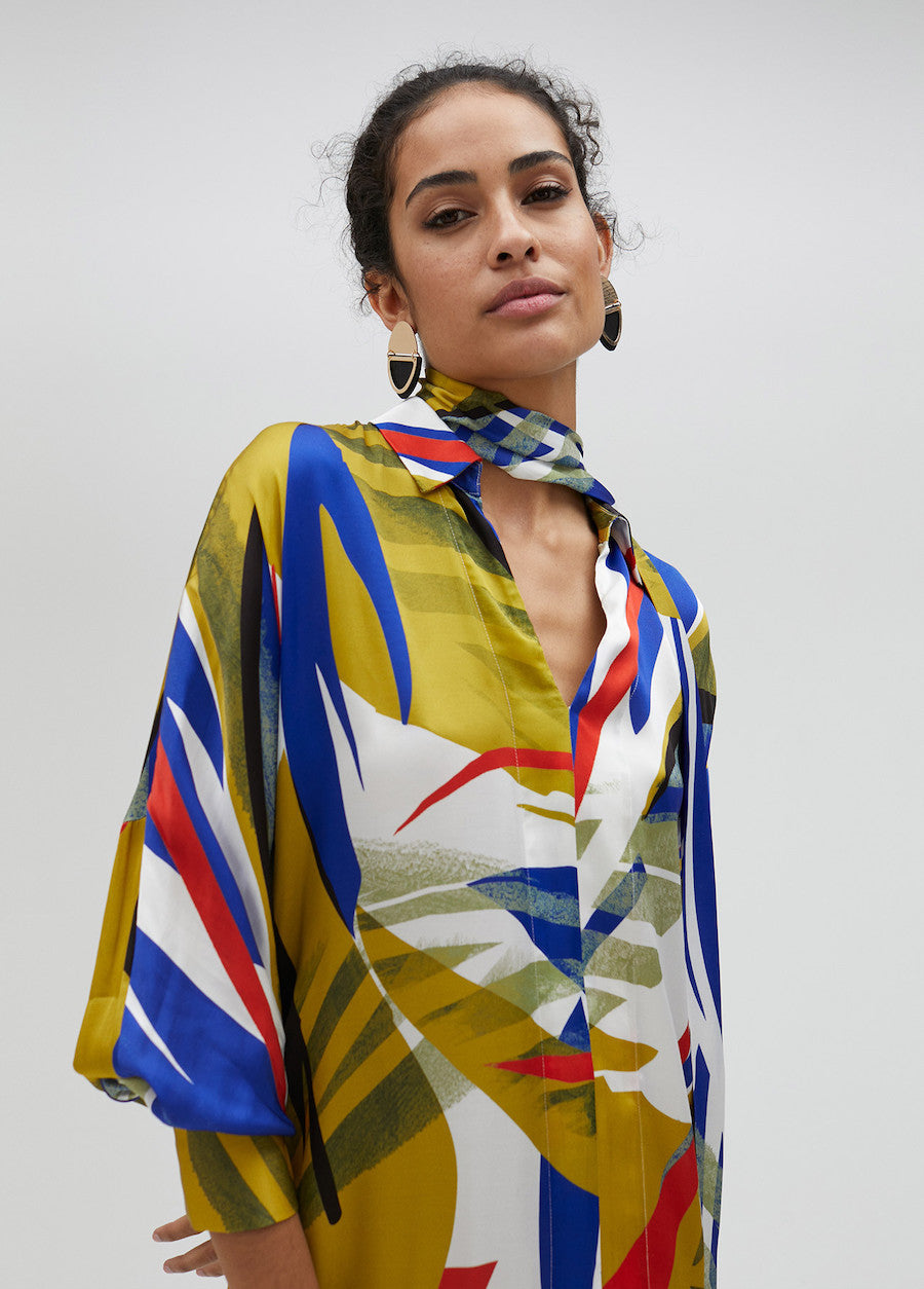 Robe imprimé tropical Lola Casademunt