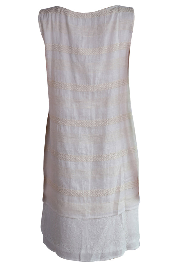 Robe La Fée Maraboutée FA3406 écru