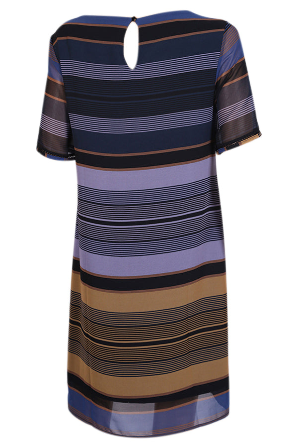 Robe La Fée Maraboutée FA3788 rayée