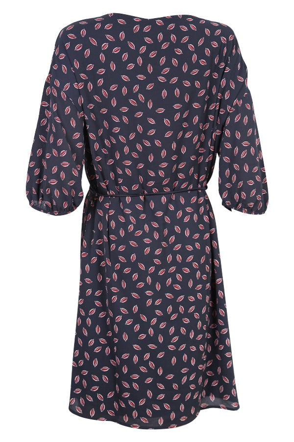 Robe La Fée Maraboutée FA5172 bleu marine