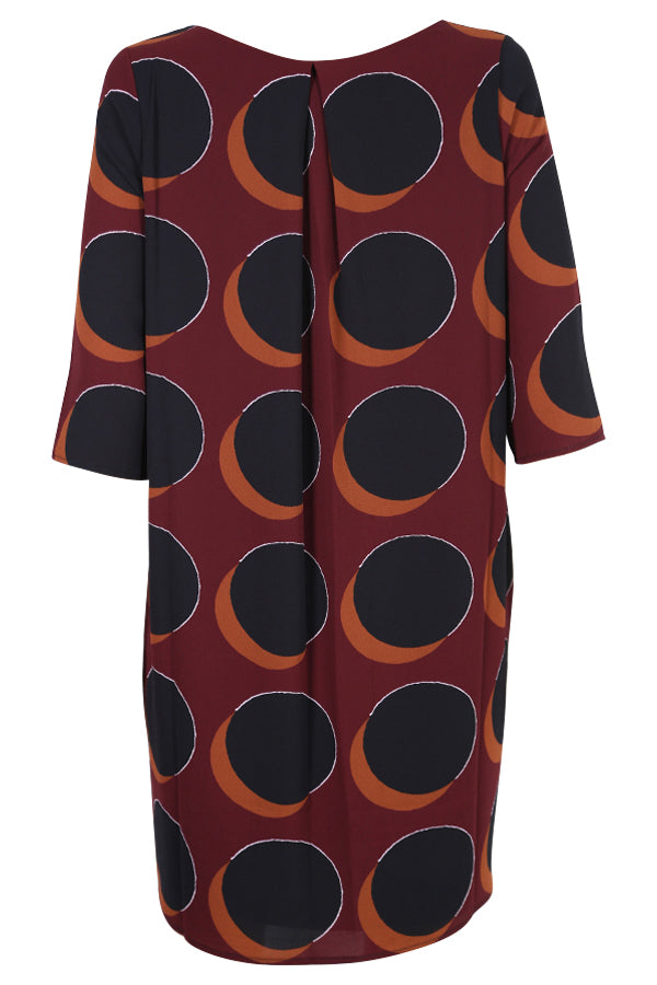 Robe La Fée Maraboutée FA5247 bordeaux