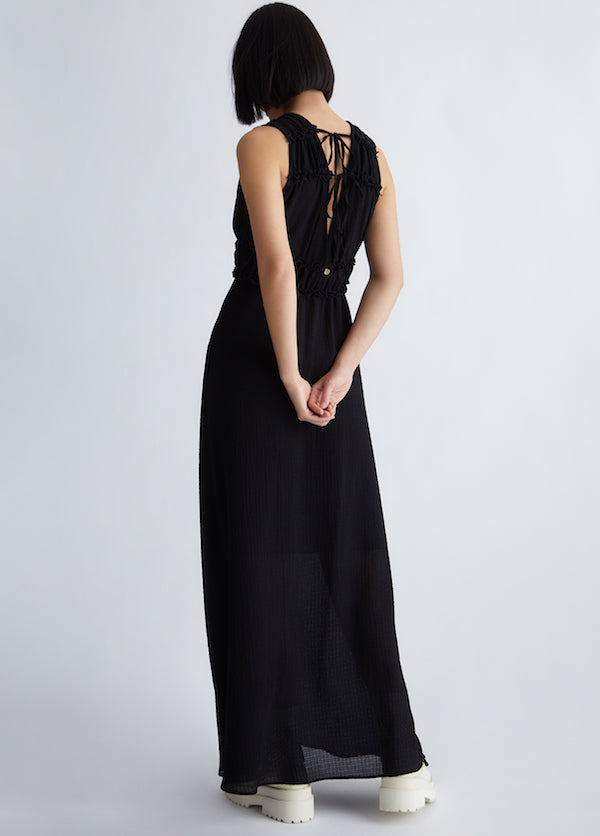 Robe longue en crêpe Liu Jo WA3447