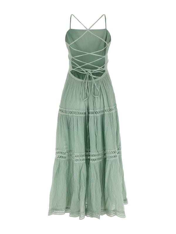 Robe longue à lacet Guess W3GK45