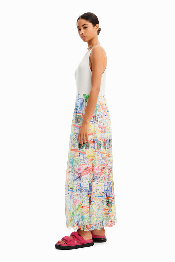 Robe longue sans manches Desigual