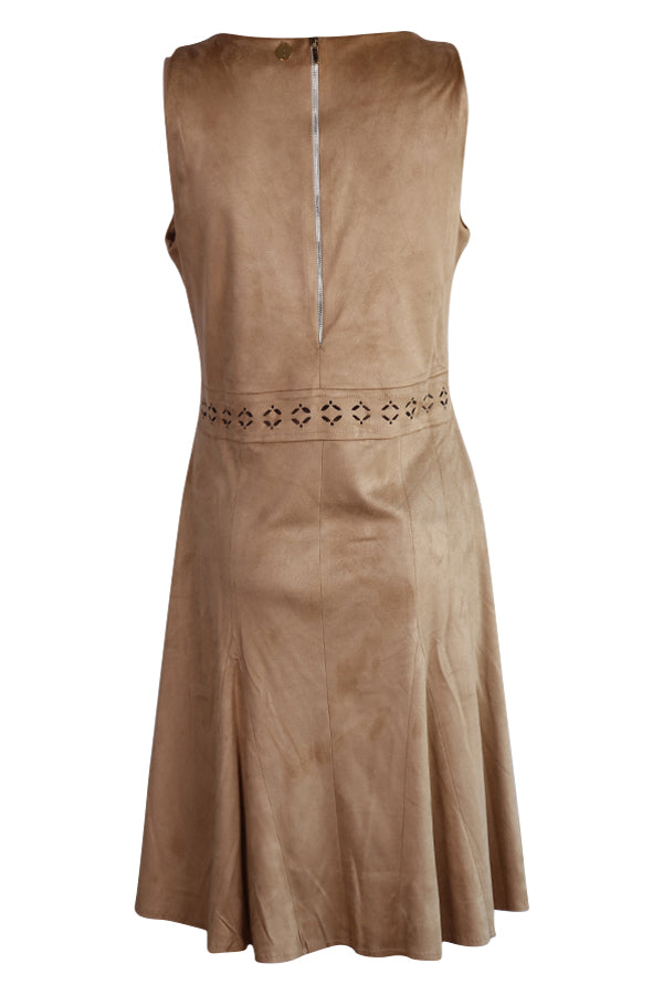 Robe Nana Nucci NI423 Camel en suédine