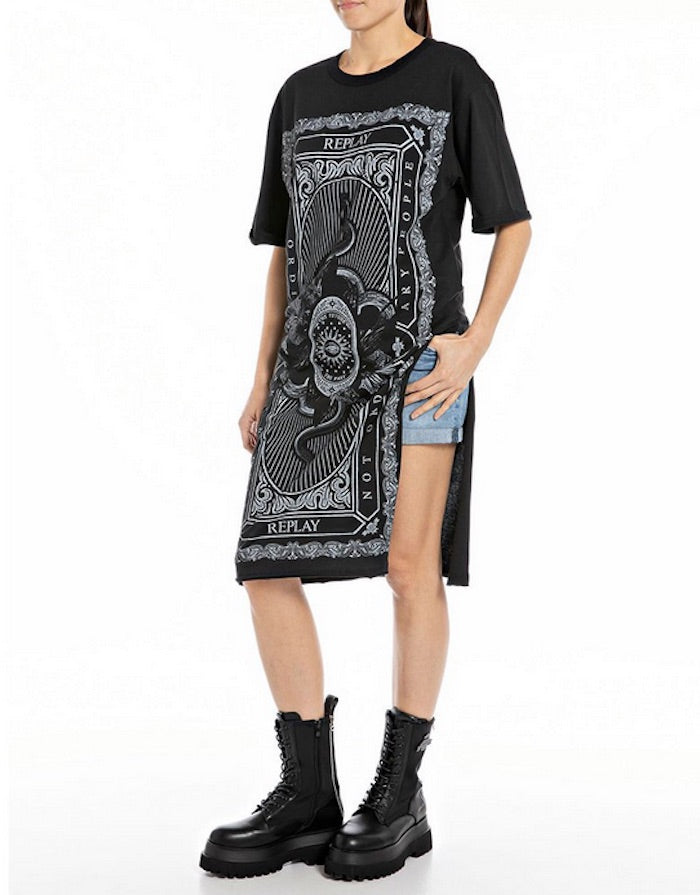 Robe Replay avec graphisme