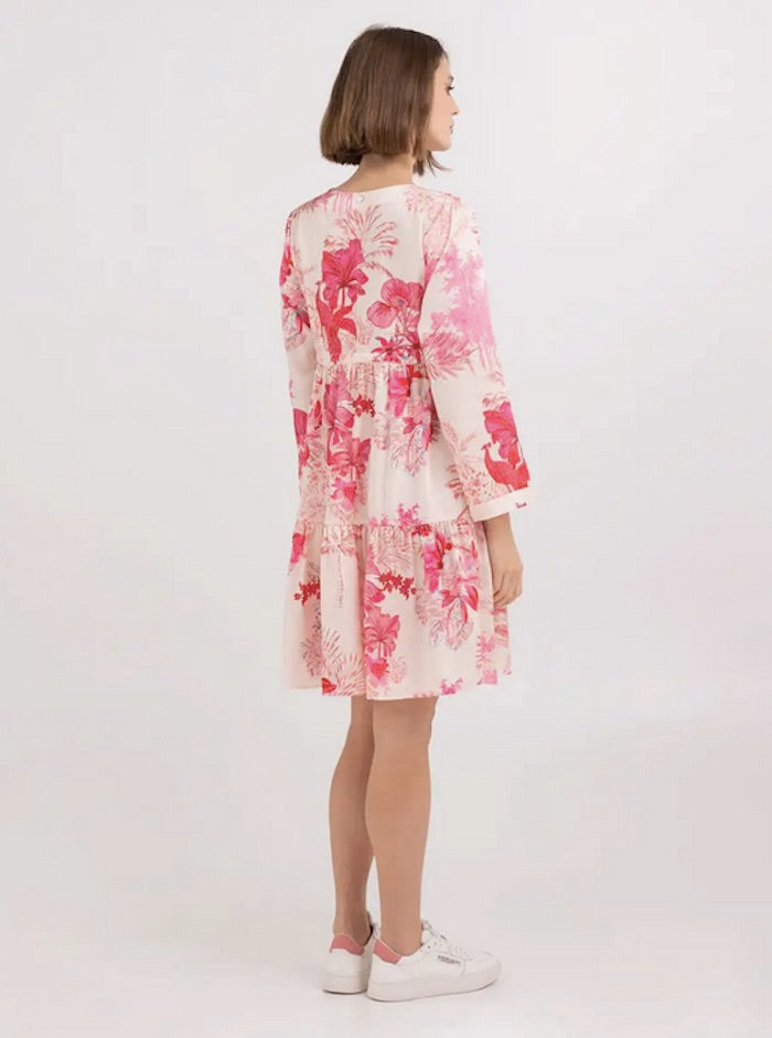 Robe Replay imprimée rose