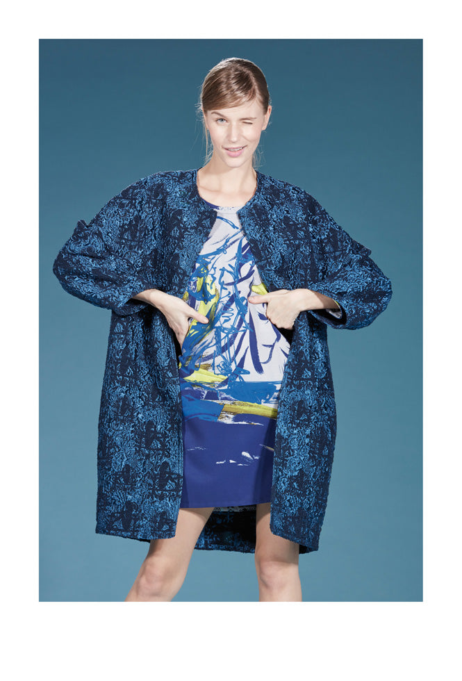 Robe Save The Queen 4979 bleu