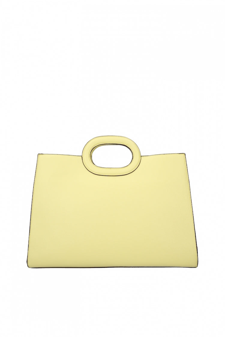 Sac shopping jaune Liu Jo