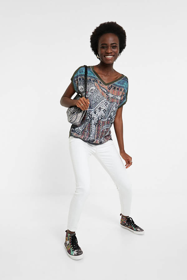 T-shirt Anuki Desigual 20WWTKB9
