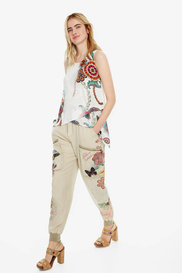 T shirt Arkansas Desigual 19SWTKAG