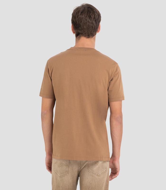 T-shirt col rond imprimé Replay M6496