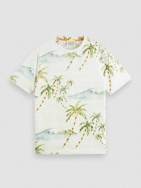 T-shirt en jersey Scotch and Soda 166058