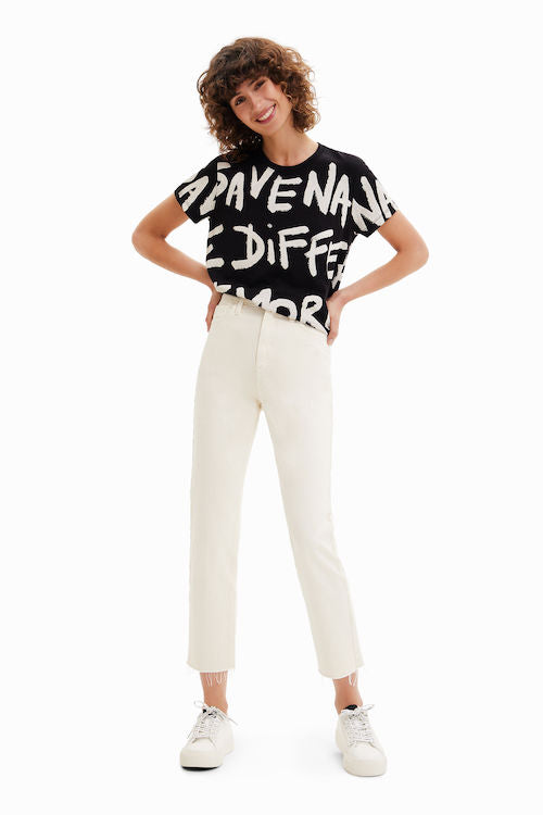 T-shirt femme imprimé Desigual