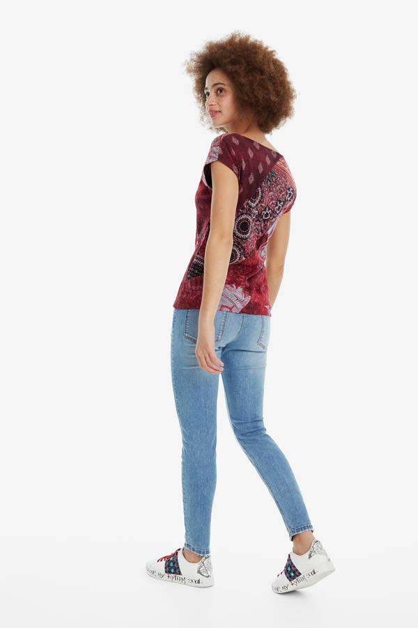 T shirt Ivette Desigual 19SWTKCX