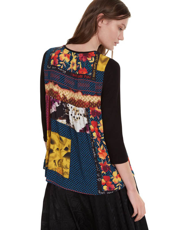 T shirt Lindsey Desigual 19WWTKCN