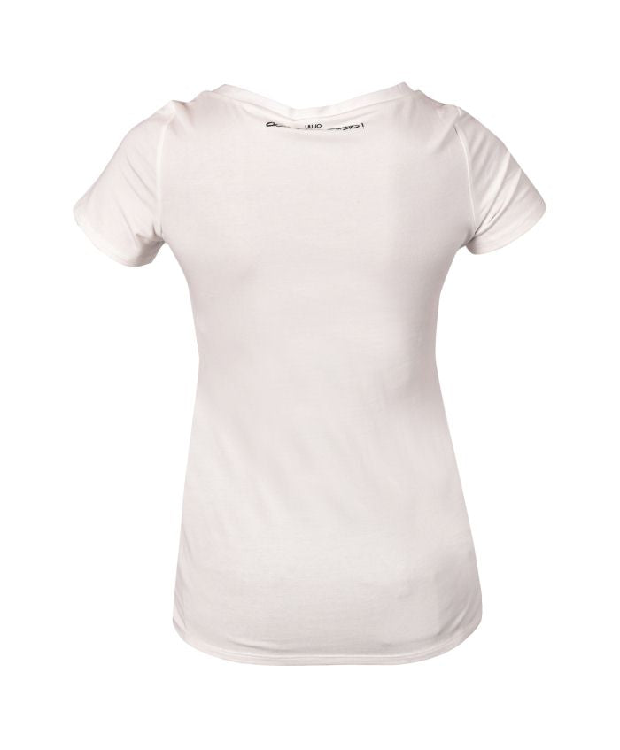 T Shirt Liu Jo P66017J7803 blanc