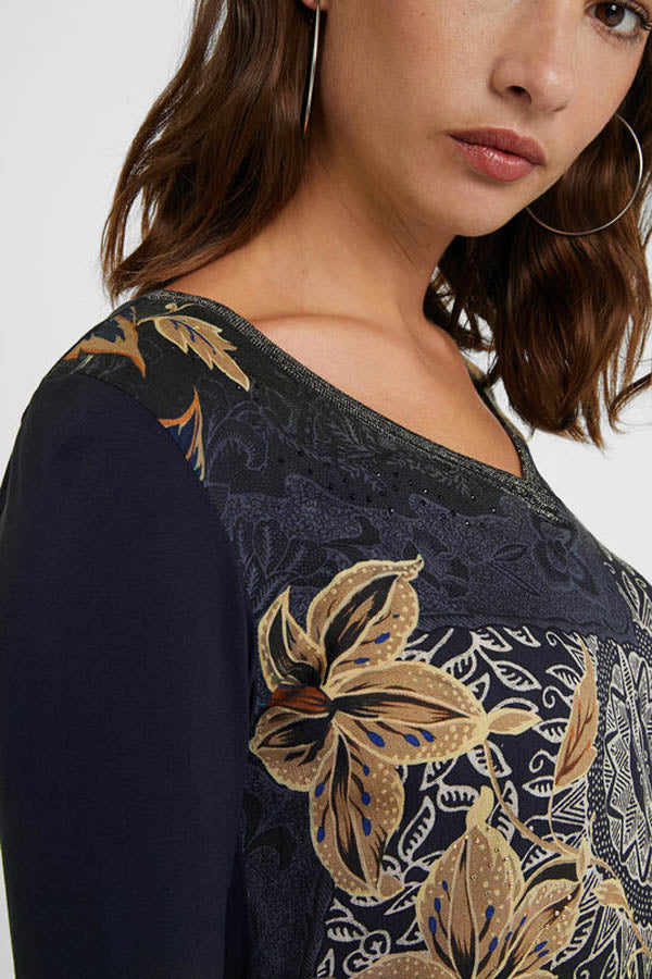 T-shirt manches longues Desigual 20WWTKA7