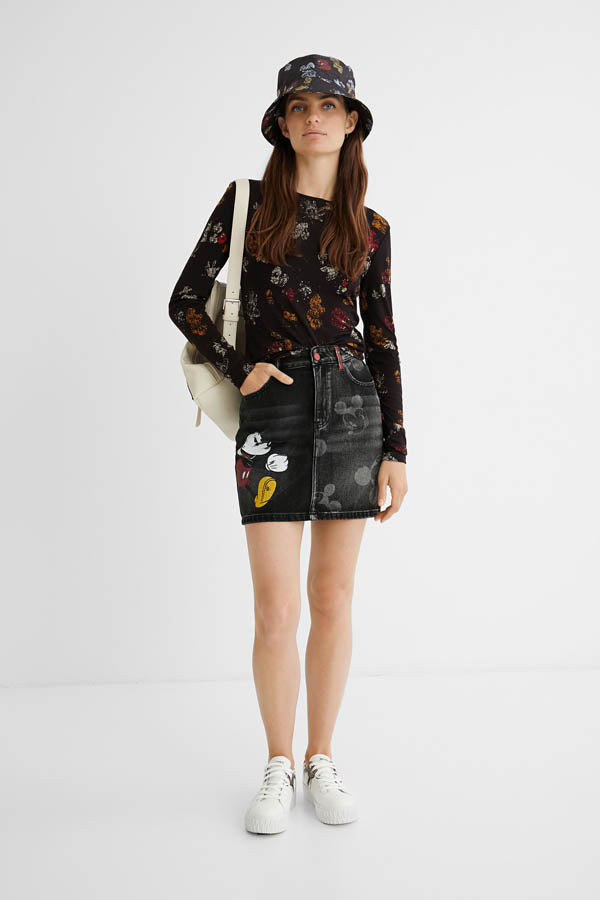 T-shirt Mickey Lovers Desigual 21WWTKDT