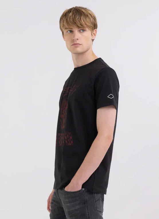 T shirt Replay M6761 noir