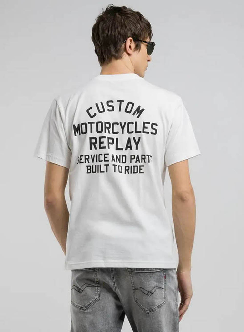 T shirt Replay Motorcycles