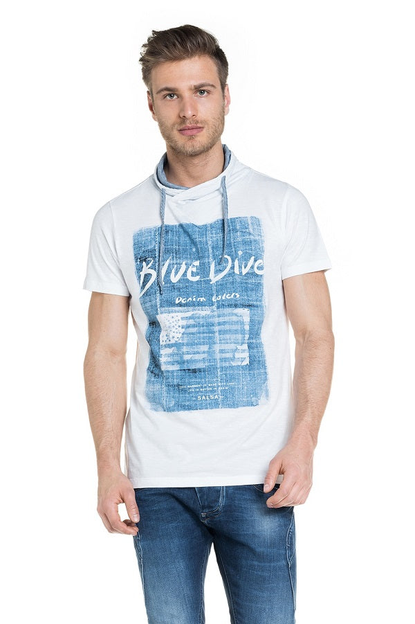 T Shirt Salsa 114451 blanc