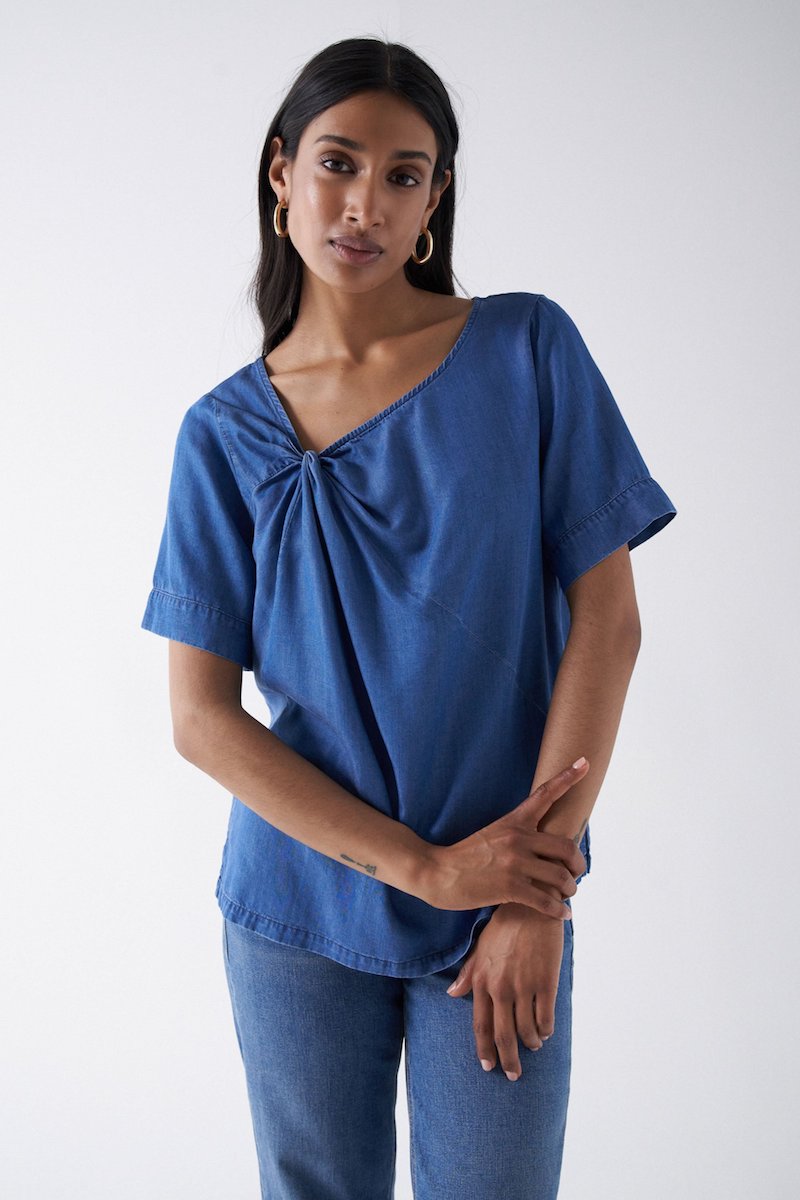 Top en tencel Salsa Jeans