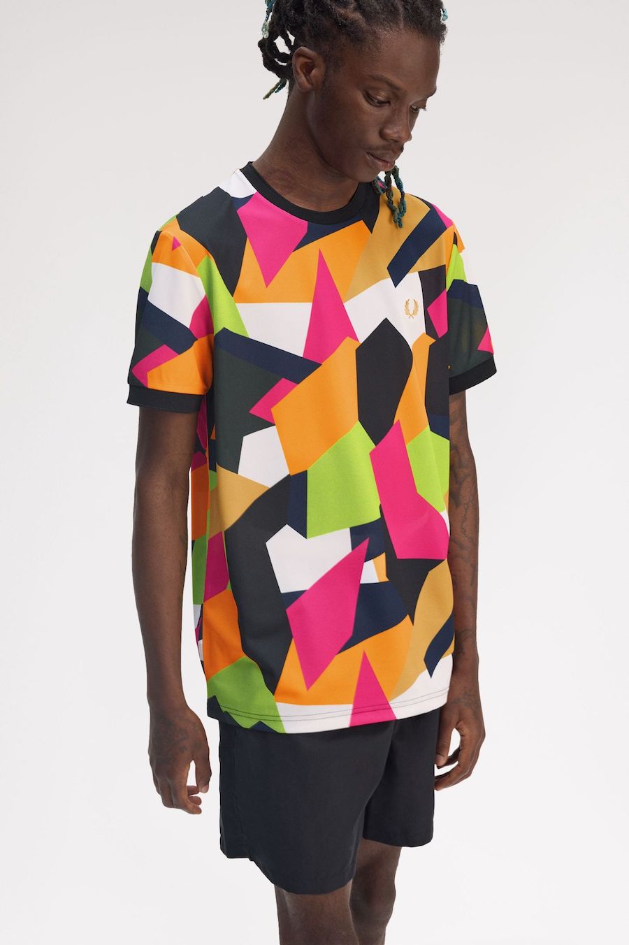 Tshirt Coloré Fred Perry