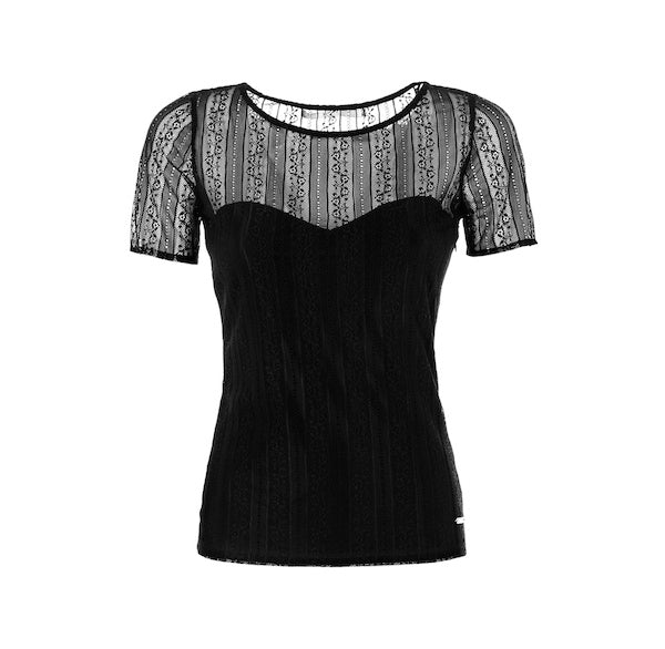 Tshirt dentelle Guess