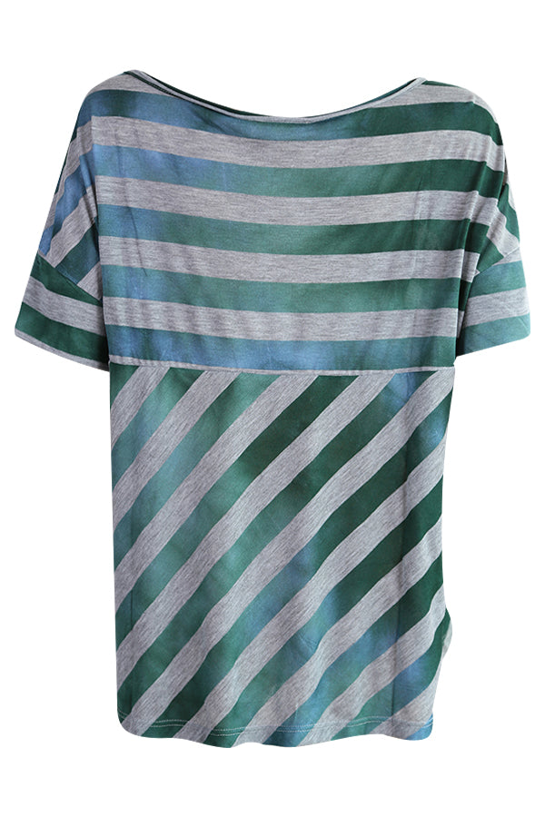 Tshirt rayé évasé la fée maraboutée