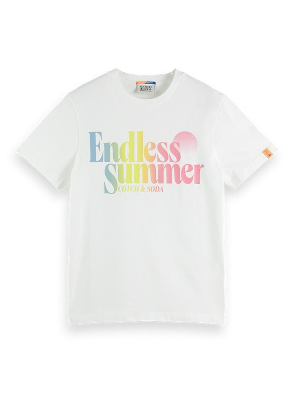 Tshirt Scotch and Soda blanc
