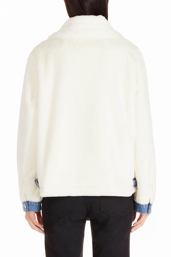 Veste jean et fausse fourrure Liu Jo