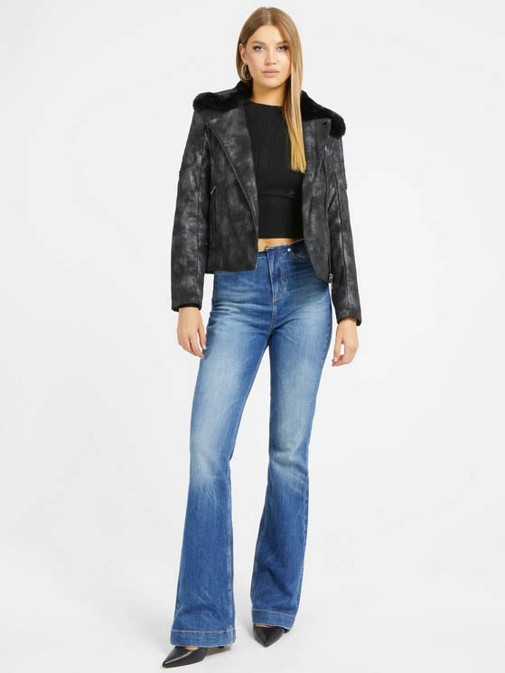 Veste motard Guess