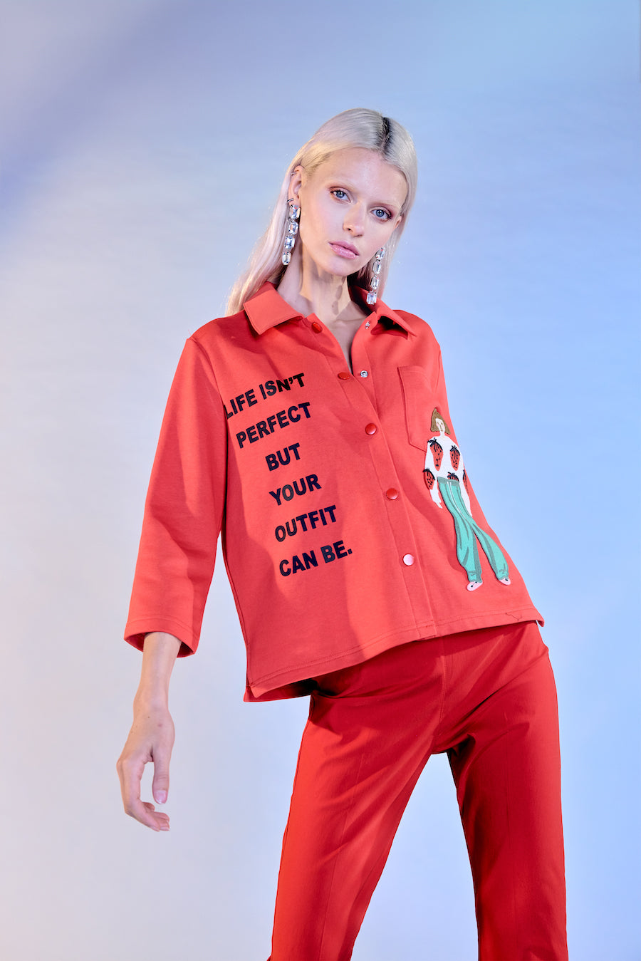 Veste Z.O.E. avec des fraises
