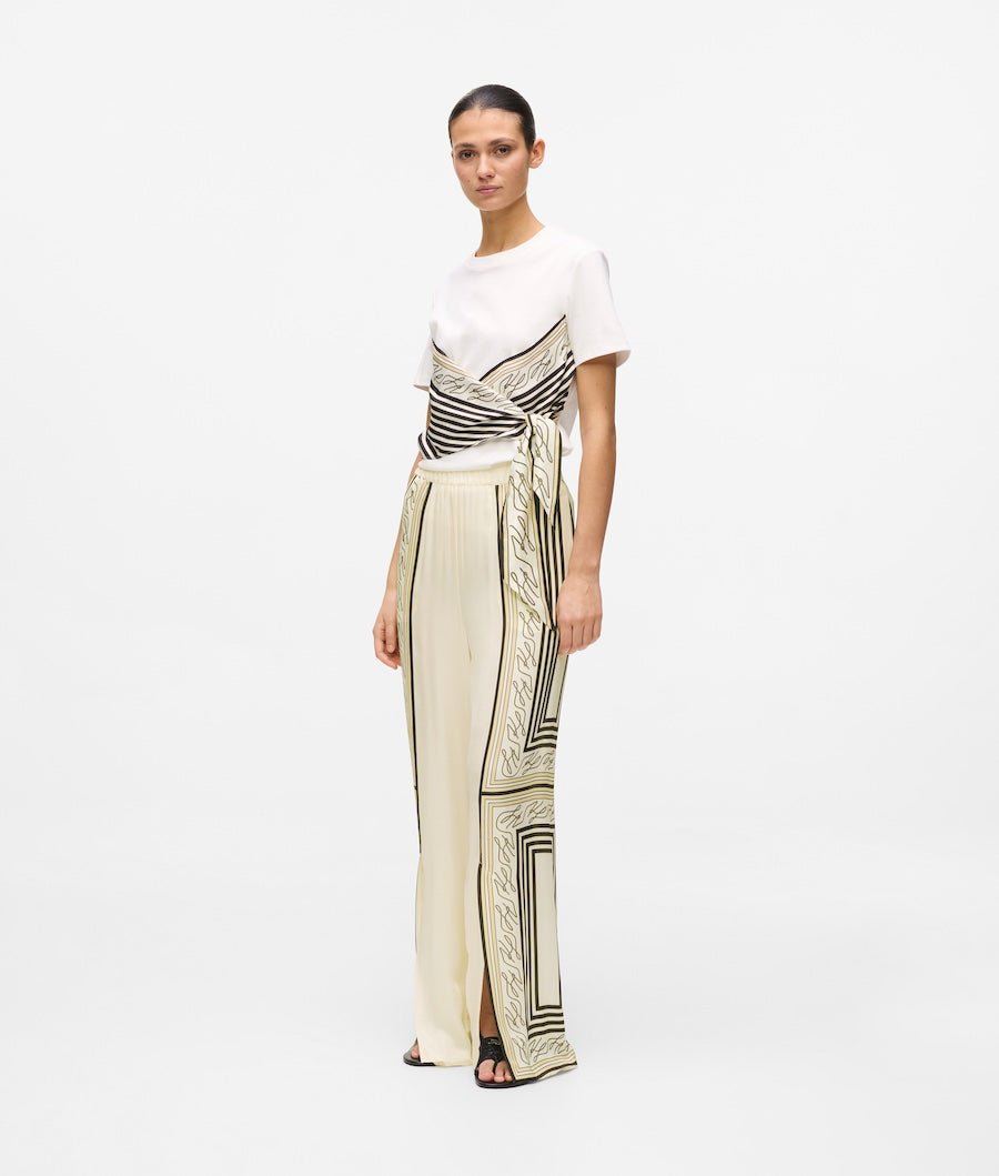 Pantalon fluide signature Karl Lagerfeld B2W10025