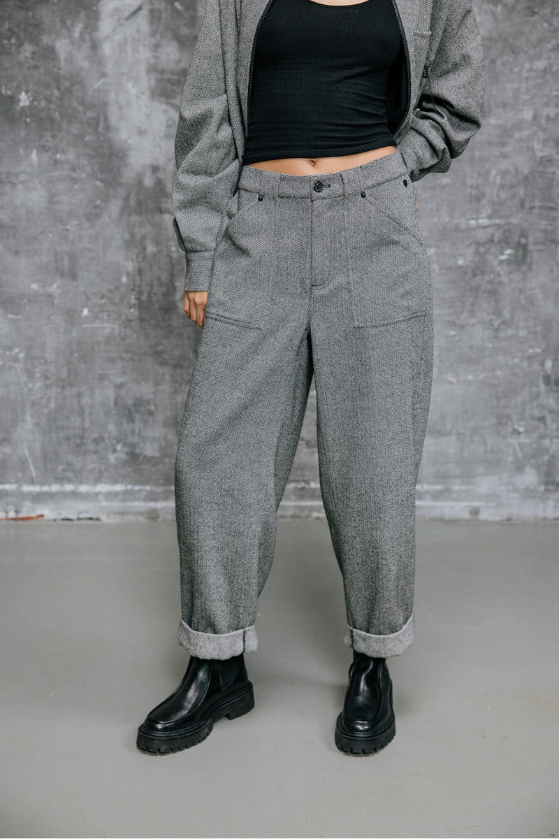 Pantalon 7/8éme en chevrons Freeman T