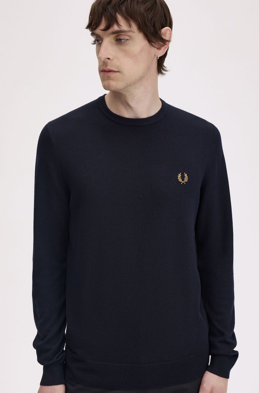 Pull homme Fred Perry K9601 795 Bleu marine