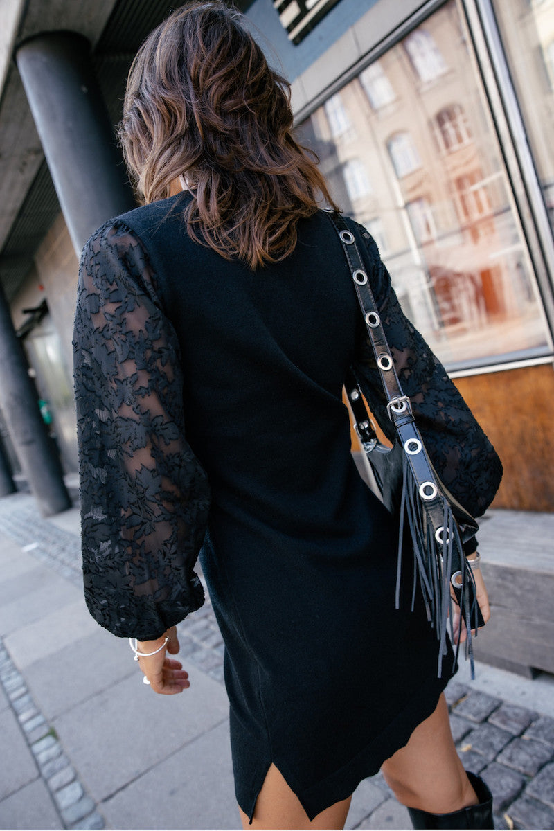 Robe avec manches en voile Freeman T