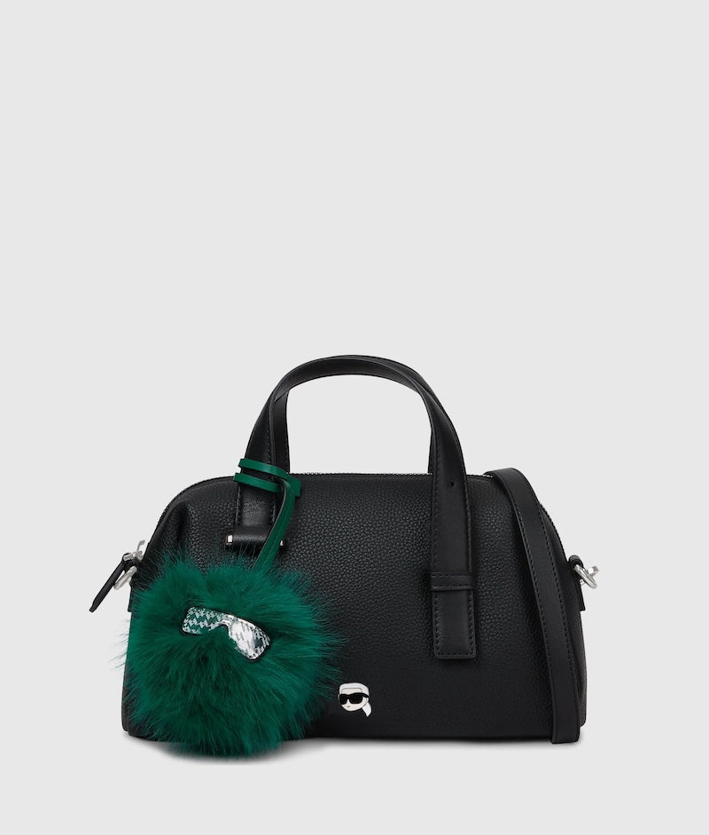 Petit sac noir Karl Lagerfeld épingle Ikon Karl