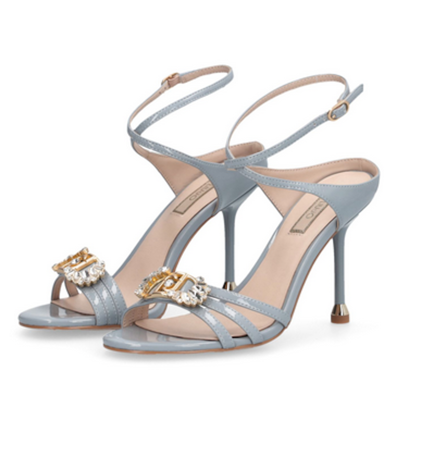 Sandales bleu ciel Liu JO à talons