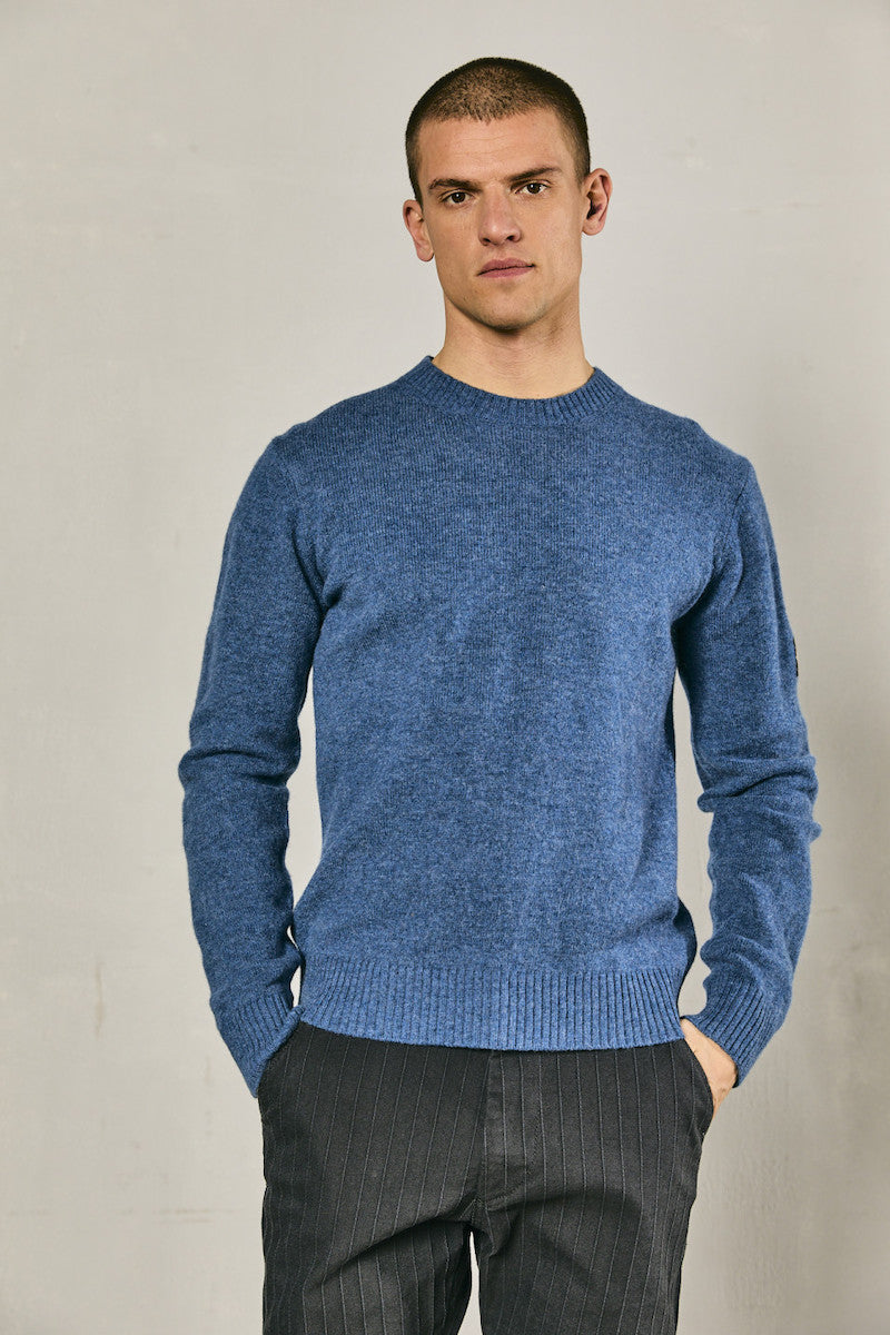 Pull homme bleu Freeman T Porter