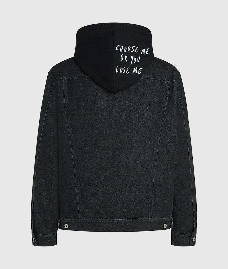 Veste en denim matelassée Karl Lagerfeld x Pietro Terzini