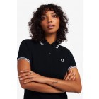 Robe polo noire Fred Perry FPD3600