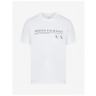 T-shirt en coton blanc Armani 6LZTCE