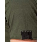 T-shirt en coton kaki Replay M3591